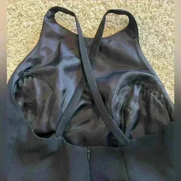 YL by Yair Black Gown Dress Wedding / Prom Junior Sizing Size 8 - Picture 2 of 8